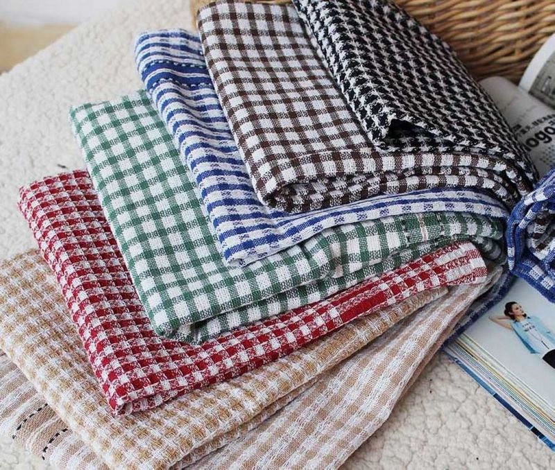 Waffle kitchen towel