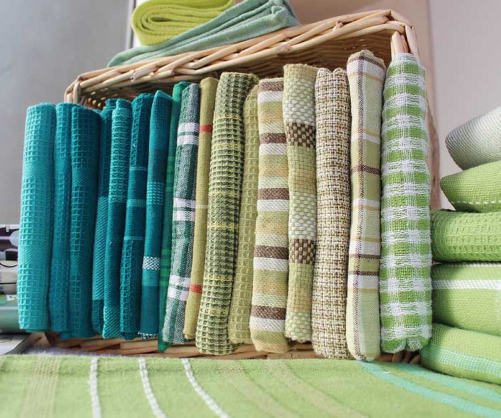 Waffle kitchen towel