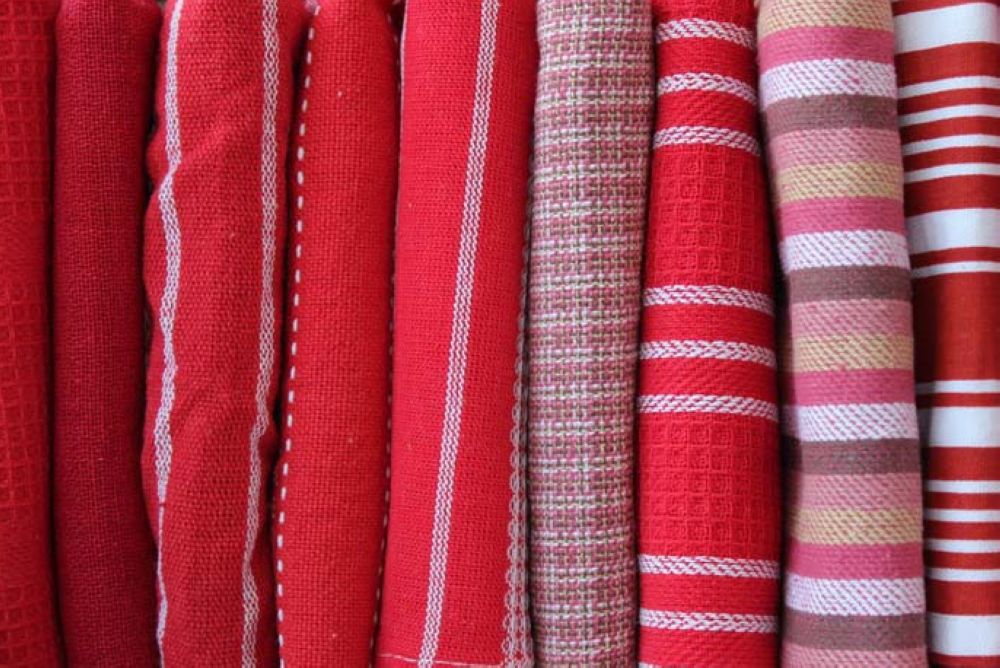 Waffle kitchen towel