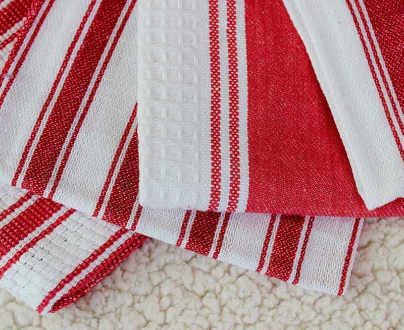 Waffle kitchen towel