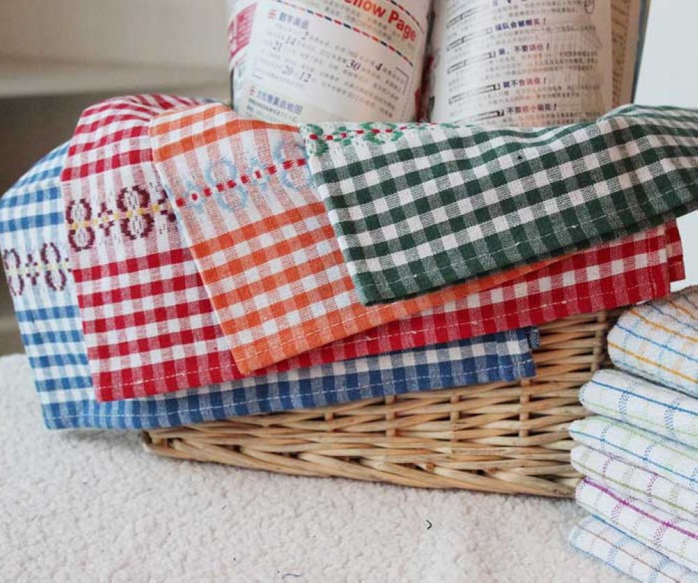 Waffle kitchen towel