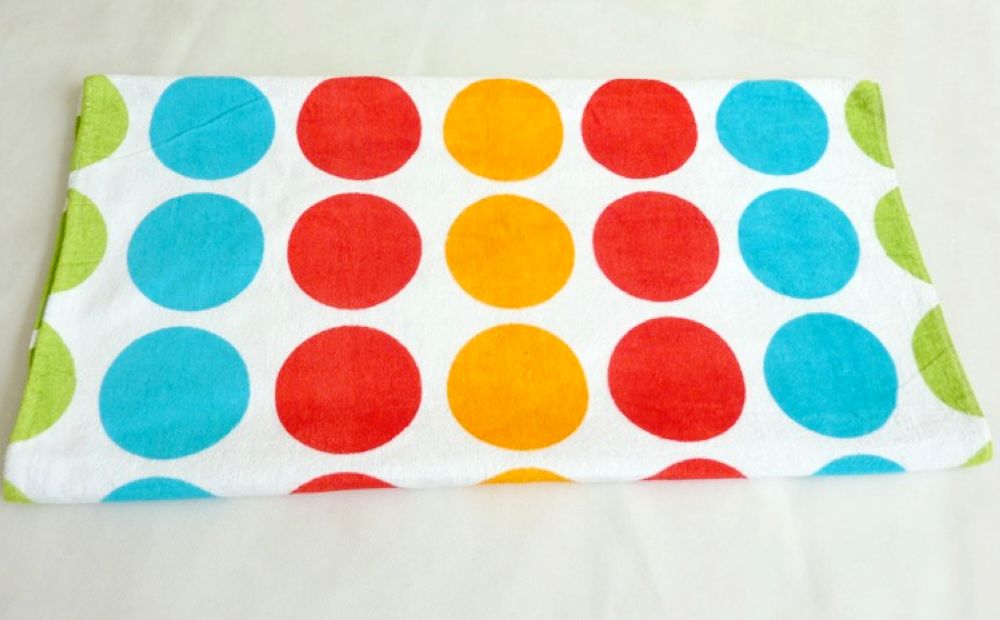 velour printed beach towels