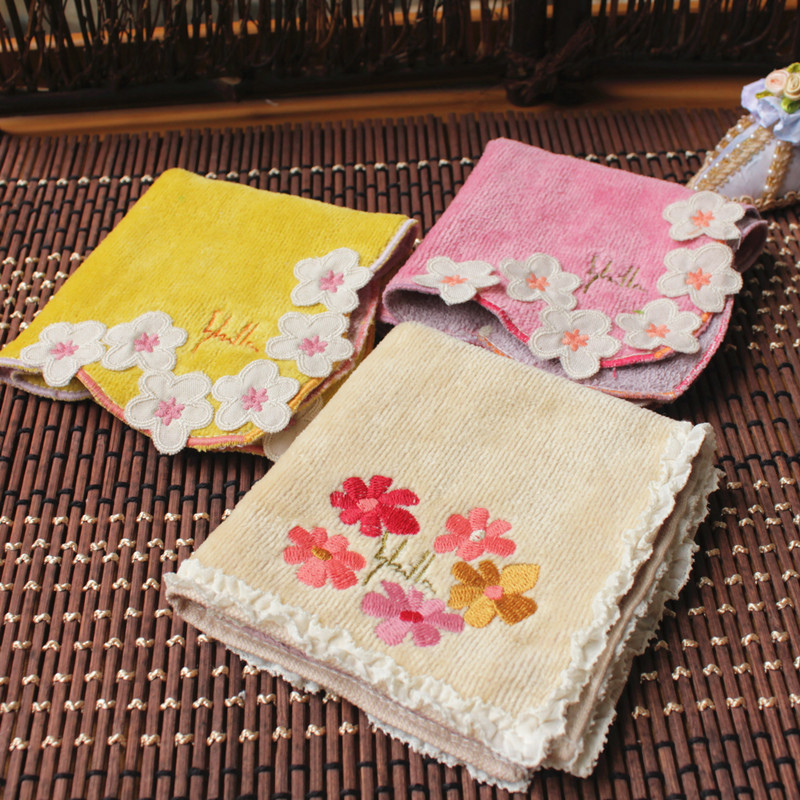 Embroidered children towels