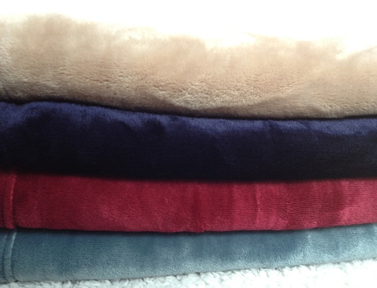 polyester Polar Fleece Flannel Blanket