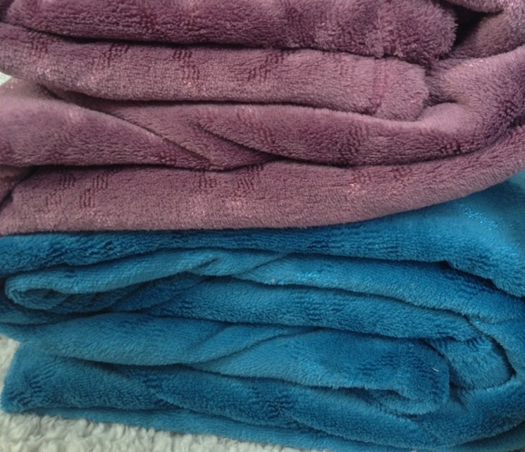 polyester coral fleece blankets