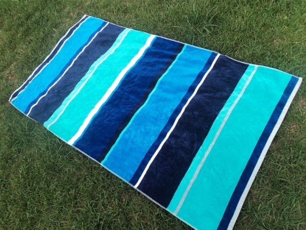 Stripe beach towel