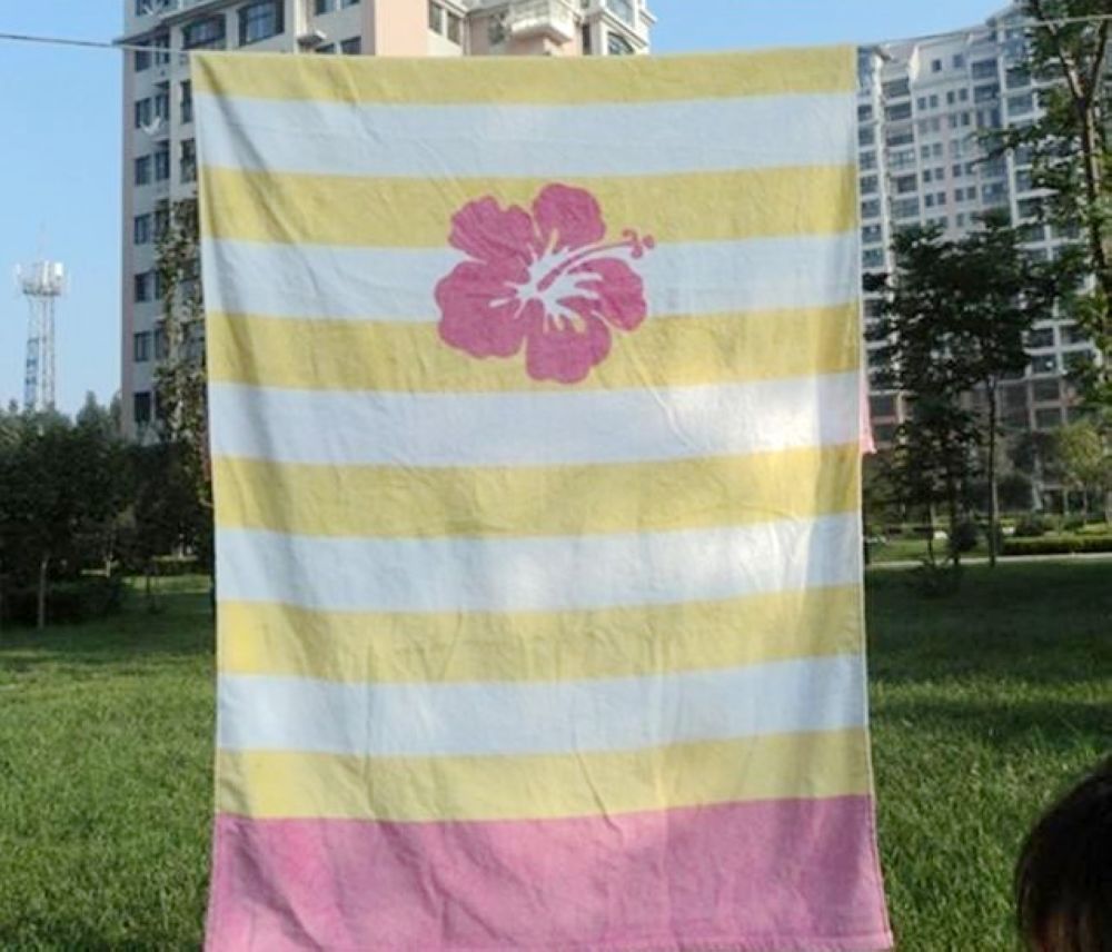 Cotton beach towel