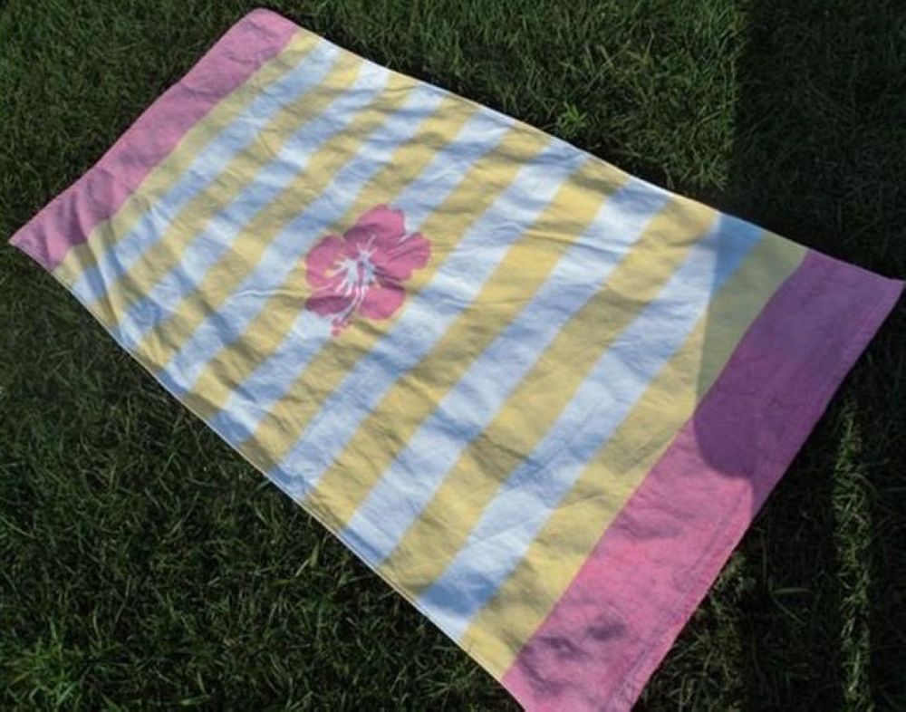 Cotton beach towel