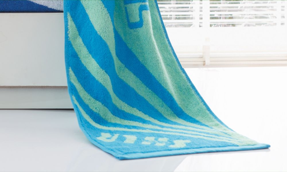 Terry Jacquard sport towel