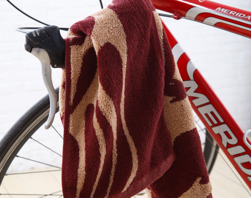 Terry Jacquard sport towel