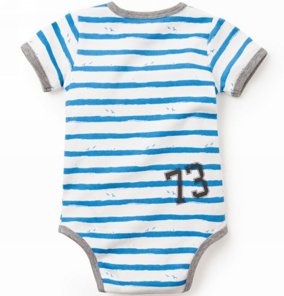 Children Snap crotch one piece T-shirt